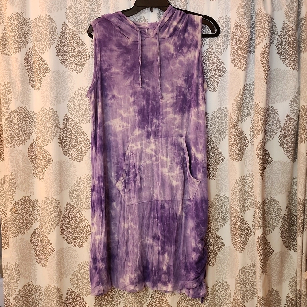 Tie Dye hoodie dress LIVI active